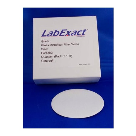 I.W Tremont Co LabExact Grade E 1.5um Binderless Glass Microfiber Filter 4.7cm, 100/PK LEE4700